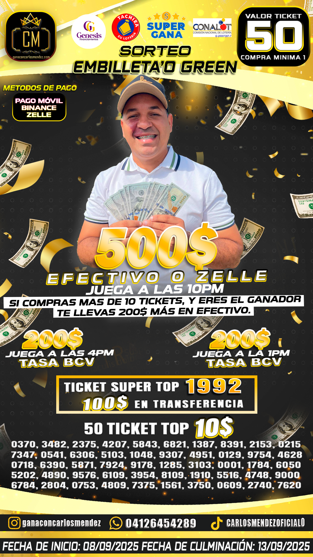 SORTEO EMBILLETAO GREEN