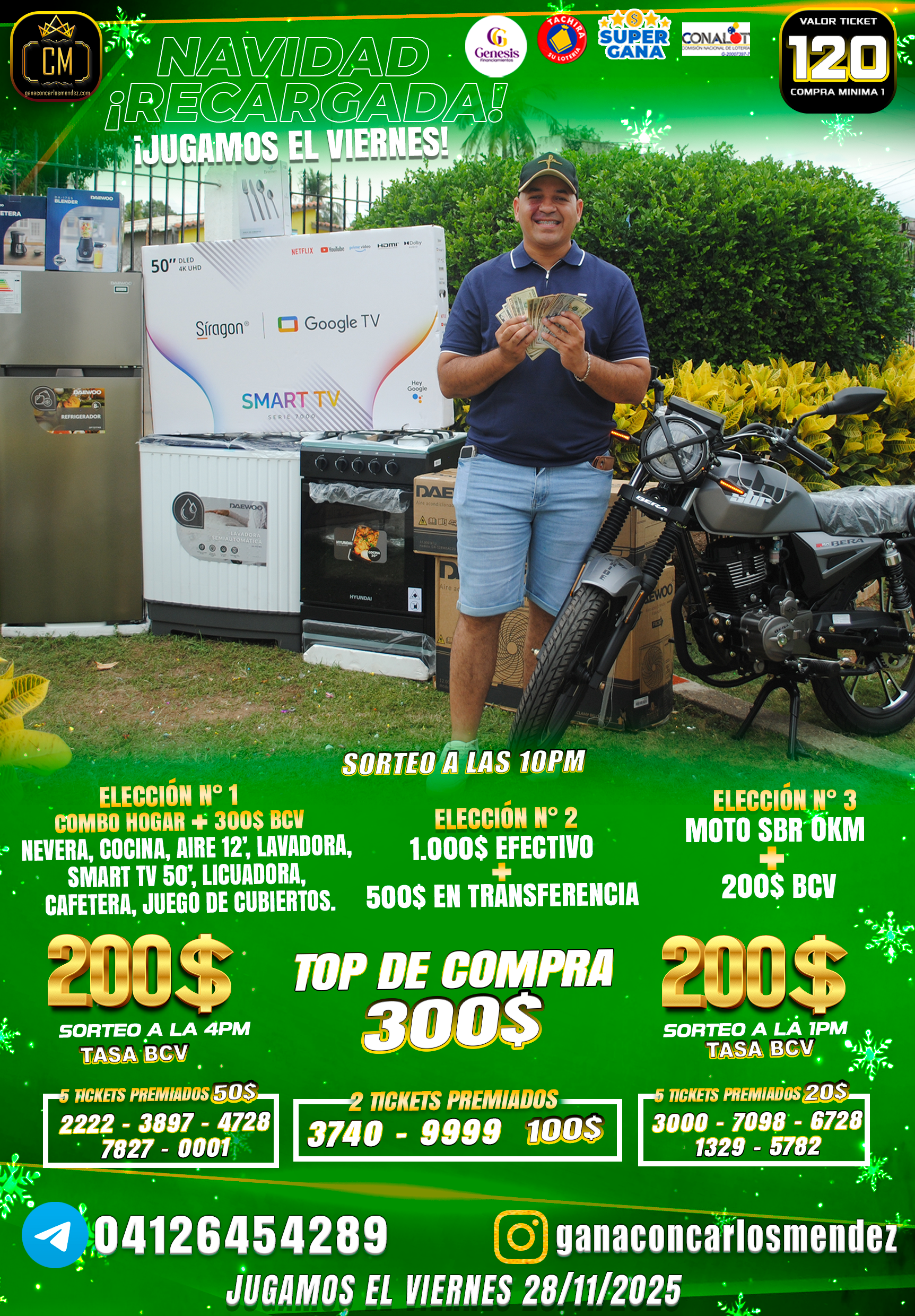 NAVIDAD RECARGADA - ¡¡JUGAMOS EL VIERNES 28 DE NOVIEMBRE!!